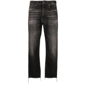 R13 Black Tobi Joy Straight Jeans R13W5083D152B TP719867190