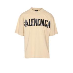 발렌시아가 반팔 티셔츠 764235TSVK19501 Beige