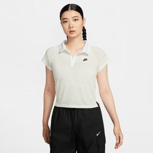 나이키반팔티 OQC IH8503-133 여성 슬림 레트로 폴로 탑