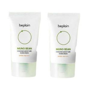 비플레인 녹두 쿨링 수분 선크림 50ml+50ml (AD)