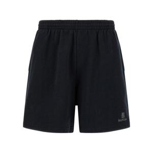 발렌시아가 숏팬츠 826385TSVO31083 Black