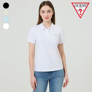 [게스(진)]여성 폴리고축사 카라티 YO2K9472