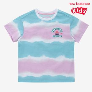 [뉴발란스]뉴발란스 키즈 비치 타이다잉 티셔츠 NK9EE2603U-25