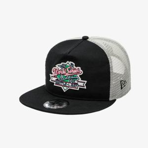 M 뉴에라모자 GQC 14561781 MLB 오클랜드 애슬레틱스 월드 시리즈 패치 골퍼 스냅백 블랙