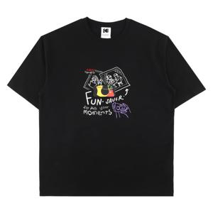 코닥 코닥 모먼츠 일러스트 반팔 티셔츠 K5323LRS75BLK
