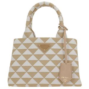 25 FW 프라다 Symbole 심볼 더블 탑핸들 올오버 토트백 1BG462VN2O2FKL