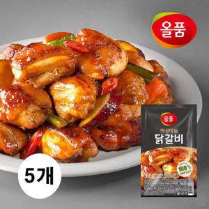 올품 냉동 의성마늘 닭갈비 300g 5개