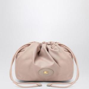 BURBERRY Reversible pouch in pink nylon with Check pattern 8111316117221XLBURBE-A6817