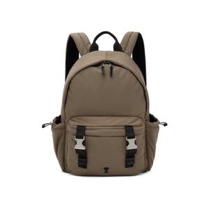 AMI Paris 백팩 토프 아미 드 꾀흐 백팩 242482F042000