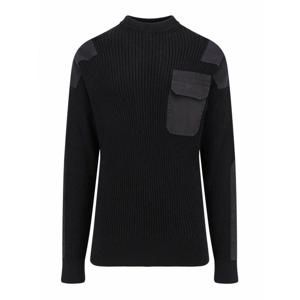 [BALENCIAGA] 라프리마 남성 보트 넥 Maglia 밀리터리 인 코튼 812765T33651000 블랙 /8