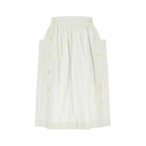[PRADA] 라프리마 여성 스커트 P193WSOOO17G5 F0009 화이트 /2