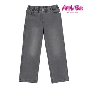 [애플핑크]슬림 와이드 다이마루 청바지 (APP9T509GSG)