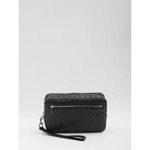 BOTTEGA VENETA Intrecciato clutch with wrist strap 7773908803