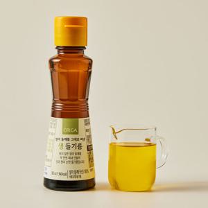 [올가홀푸드][ORGA] 국산 발아들깨를 그대로 짜낸 생들기름(160ml)