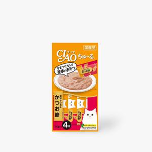 이나바 챠오 츄르 가다랑어&가다랑어포 4개입