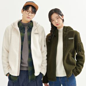 [체이스컬트][본사]공용 데일리 양털보아 후드집업-AFRU4312D0V