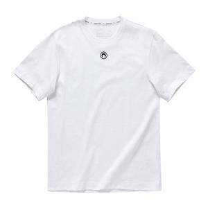 마린세르 MTO096 CJER0009 WH10 문 로고 자수 공용 반팔티
