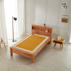 GSx여명흙침대 LED 더참죽2 황토흙판 슈퍼싱글SS 원목침대