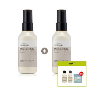 [1+ 1] 비욘드 딥모이스처 스무딩 바디미스트 120ml + 여행용 체험키트(바디워시60ml + 바디 에멀전 60ml + 피토 아쿠아 크림 1ml x 5매)