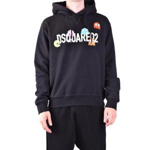 디스퀘어드2 후드 티셔츠 S71GU0367 S25516900 BLACK