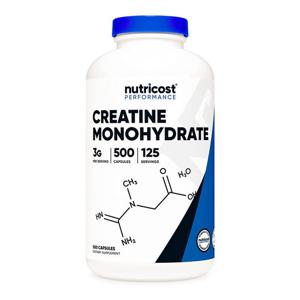 3개X  뉴트리코스트  크레아틴  모노하이드레이트  3000mg  500캡슐