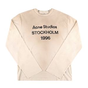 [아크네스튜디오 ACNE STUDIOS] CL0197 DUSTY WHITE 공용 긴팔티