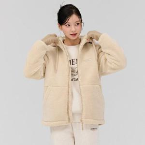 체이스컬트 HC09 공용 양털 보아 후드 집업 DFRU4323D0M