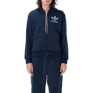 아디다스 바이 웨일즈보너 트랙 후드 집업 JJ2939 NAVY