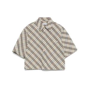 버버리 셔츠 8101121 SP25 WW TE C1849 NEUTRALS