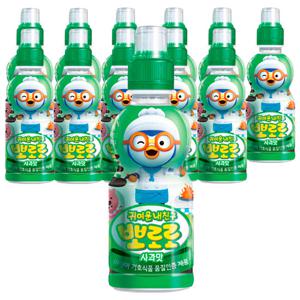 뽀로로 어린이 음료수 사과맛235ml x 12개