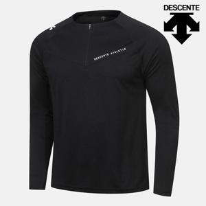 [데상트]데상트 하프집업 베이이스레이어 티셔츠 SP121TCO13BLK0