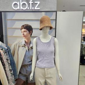 Ab.f.z DP01 골지민소매니트 AFZ2HW40