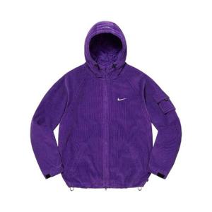 슈프림 x 나이키 아크 코듀로이 후드 자켓 퍼플   22SS DM1772-506