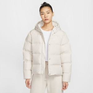 나이키패딩 SQJ FZ5929-104 여성 나이키 메트로 패딩 써마 핏 루즈 다운 후드 재킷