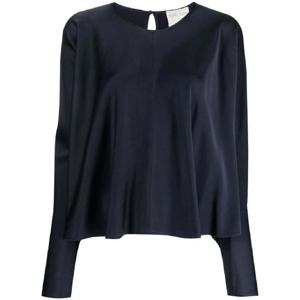 25 FW 포르테포르테 새틴 긴소매 블라우스 10689MYSHIRT TP432175503