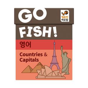 [행복한바오밥]행복한바오밥 고피쉬 영어 Countries & Capitals 국가와 수도 유아, 초등 학습 게임 6세
