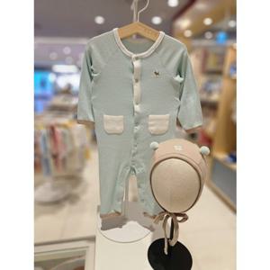 블루독베이비[hu] 25.FW가을겨울신상 MN)롤리팜모달세트우주복 45A70-041-12 수트 내의우주복 출산선물