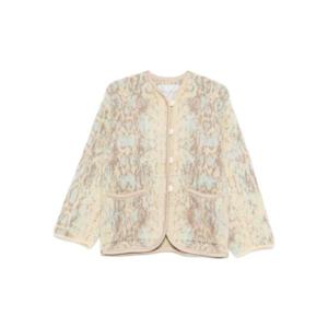 25 FW 포르테포르테 스네이크 스킨 패턴 가디건 14164MYCOAT TP440077869