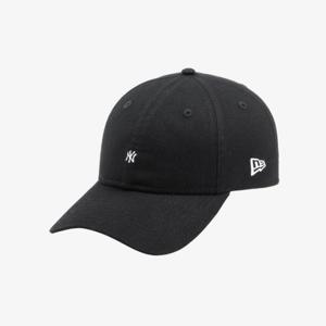 뉴에라모자 GQC 12836212 MLB 마이크로 로고 뉴욕 양키스 언스트럭쳐 볼캡 블랙