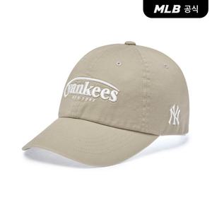 [MLB공식] 25N 젤리 언스트럭쳐 볼캡 NY (Beige) 3ACPV315N-50BGS