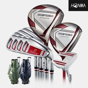 혼마 2스타 베레스 키와미5&마루망 2W 카본 조합 풀세트[여성용][10pc/7i/6번~SW][캐디백 포함]