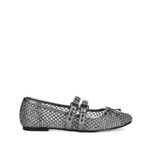 25 FW 게스 장식 버클 발레리나 플랫 FLJKNNFAB02 TP441979461