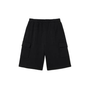 휠라 공용 카고 세미 버뮤다 팬츠 FS2TRH2101X-BLK
