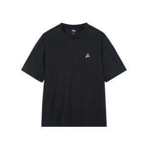 휠라 공용 세일링 보트 수피마 반팔티셔츠 FS2RSH2105X-BLK