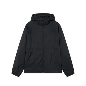 휠라 공용 경량 후드 바람막이 자켓 FS2JKH2202X-BLK