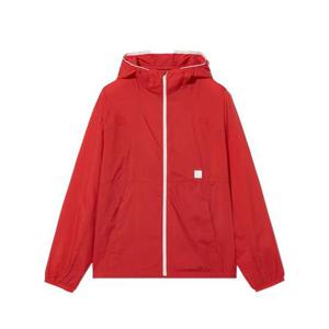 휠라 공용 경량 후드 바람막이 자켓 FS2JKH2202X-RED