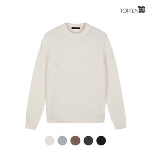 [탑텐][탑텐] 남성 울블렌드 텍스쳐드 풀오버_MSC4ER1921