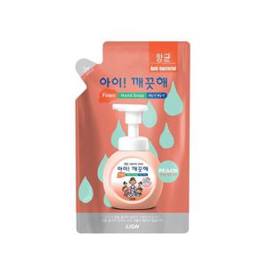 [CJ] 포밍 항균 핸드워시 아이깨끗해 리필 (200ml/촉촉한복숭아향)