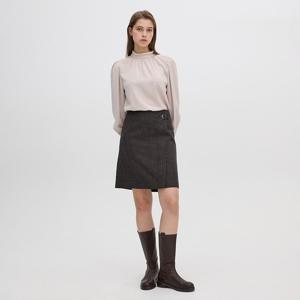 [올리브데올리브]장식 비죠 A라인 스커트 OW4WSA32