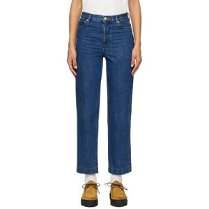 25 FW 아페쎄 여성 블루 뉴 러 데님 진 242252F069000